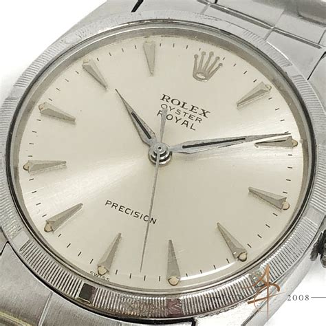 rolex oyster royal precision 1958|vintage Rolex Oyster watches.